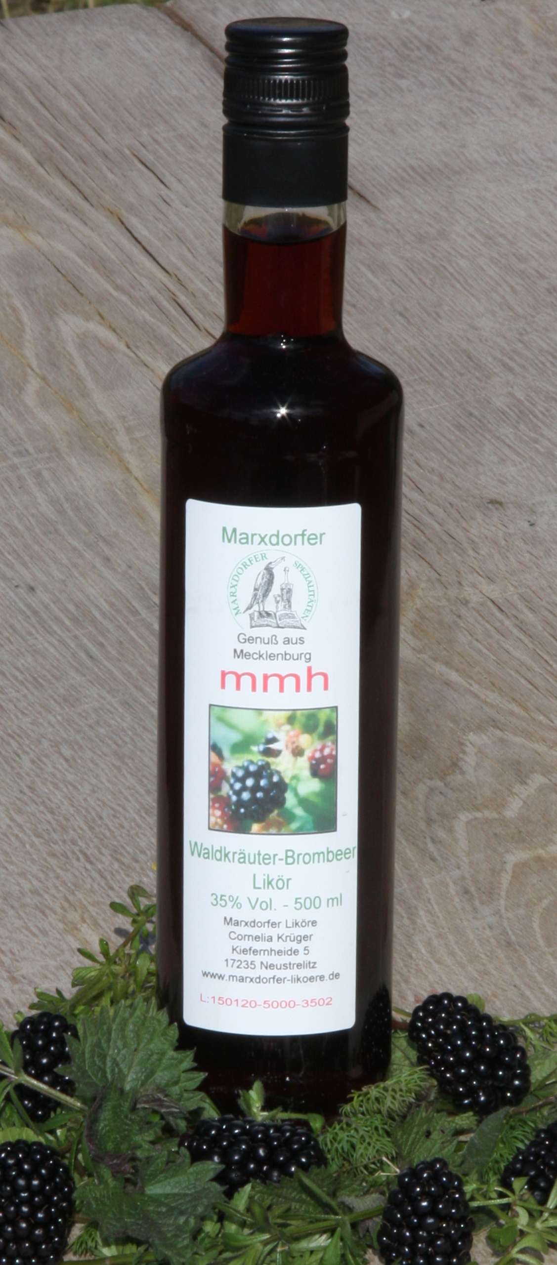 mmh 35 % Kräuter        mit Brombeeren