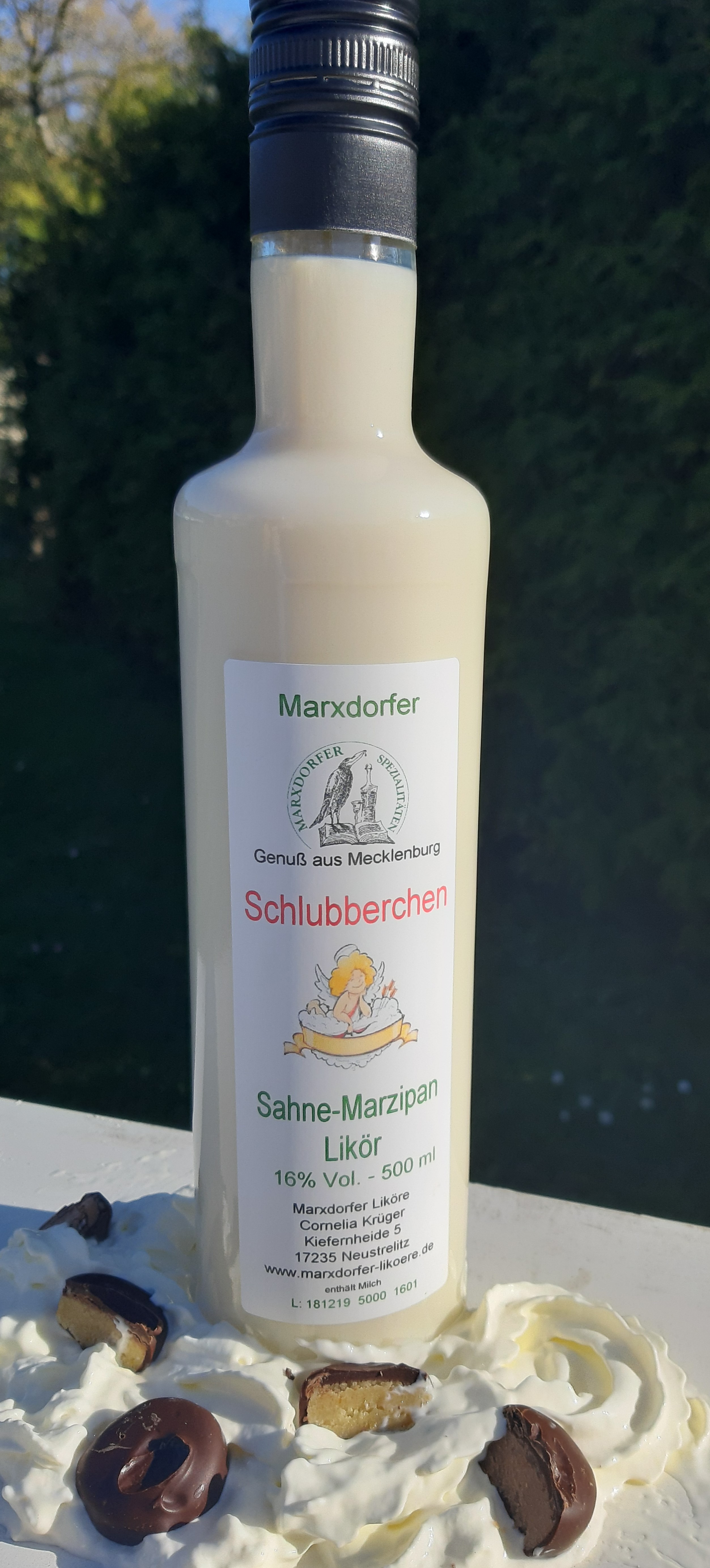 Schlubberchen 16%      Sahne-Marzipan