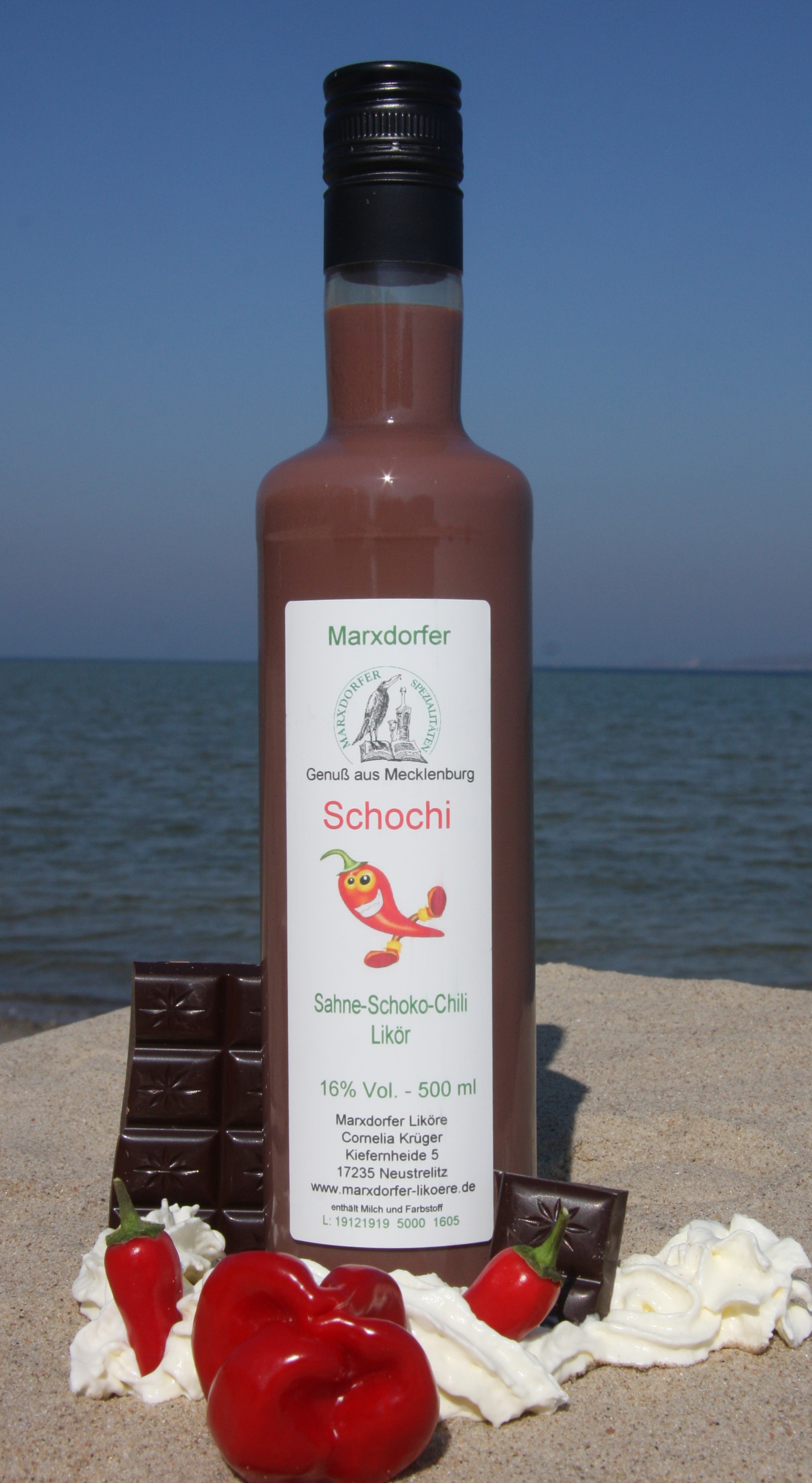 Schochi 16 % Vol. Sahne-Schoko-Chili